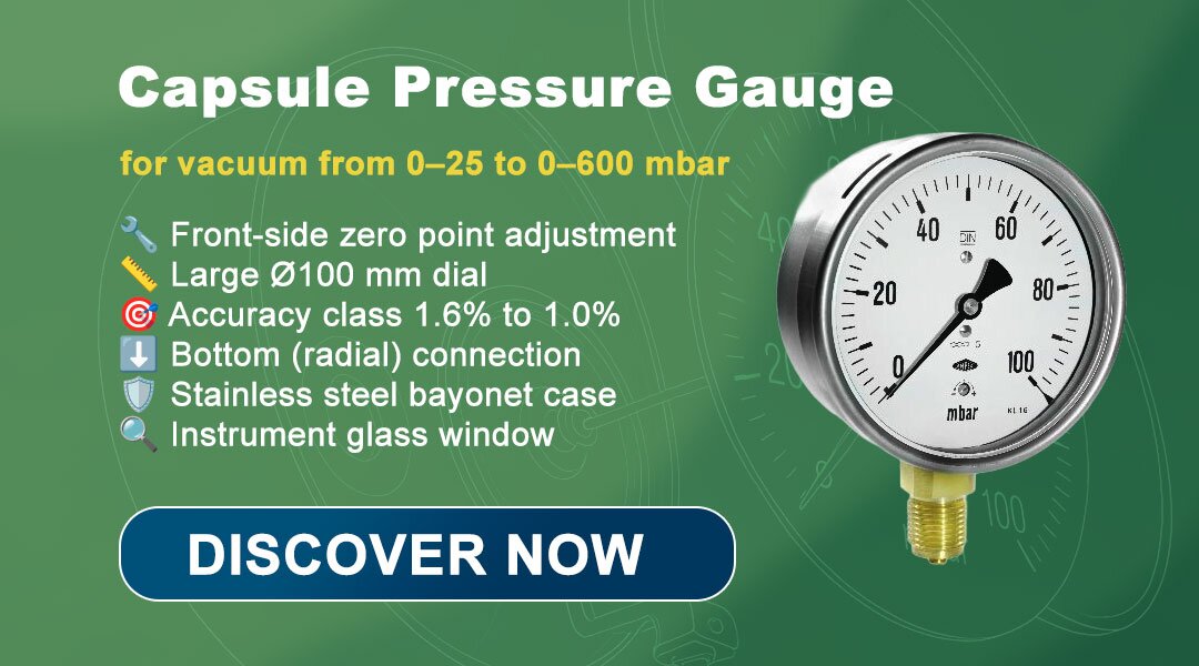 Capsule Pressure Gauge