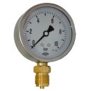 Manometer Glyzeringefüllt Ø80mm Anschluss...