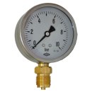 Manometer Glyzeringefüllt Ø80mm Anschluss...