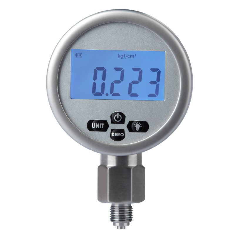 NP-60 G1/4 Digital Manometer Druckprüfer Luftdruckprüfer Druckmesser Batterie 