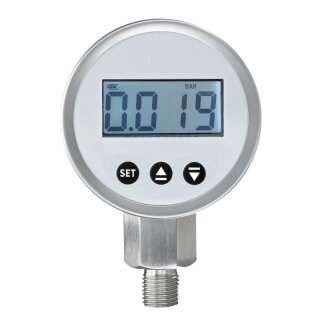 Digital pressure gauge with signal output Rs485 0,25% G1/4" 0-4 bar