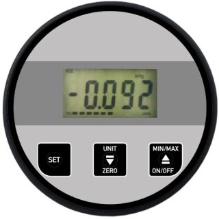 Differenzdruck Manometer für kleine Messbereiche Batteriebetrieben mit Alarmfunktion -30-0-30 Pa