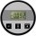 Low Differential Pressure Gage Battery powered Audible alarm -125-0-125 Pa