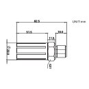 Bluetooth Pressure Sensor cl.0,5% G1/4" 0-400 bar