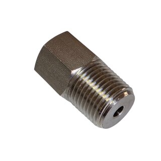 G1/4" x 1/2NPT Edelstahl